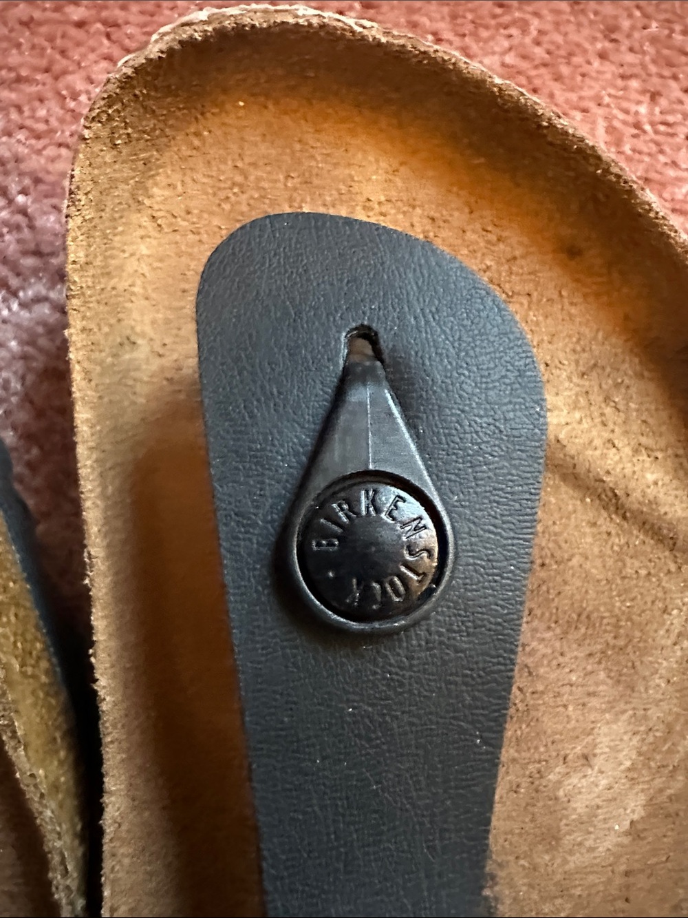 Womens Birkenstock Gizeh Sandal - Black Toe Post - Picture 9 of 14